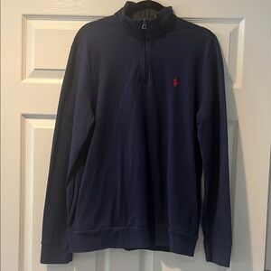 Polo by Ralph Lauren Blue Zip Up Sweater